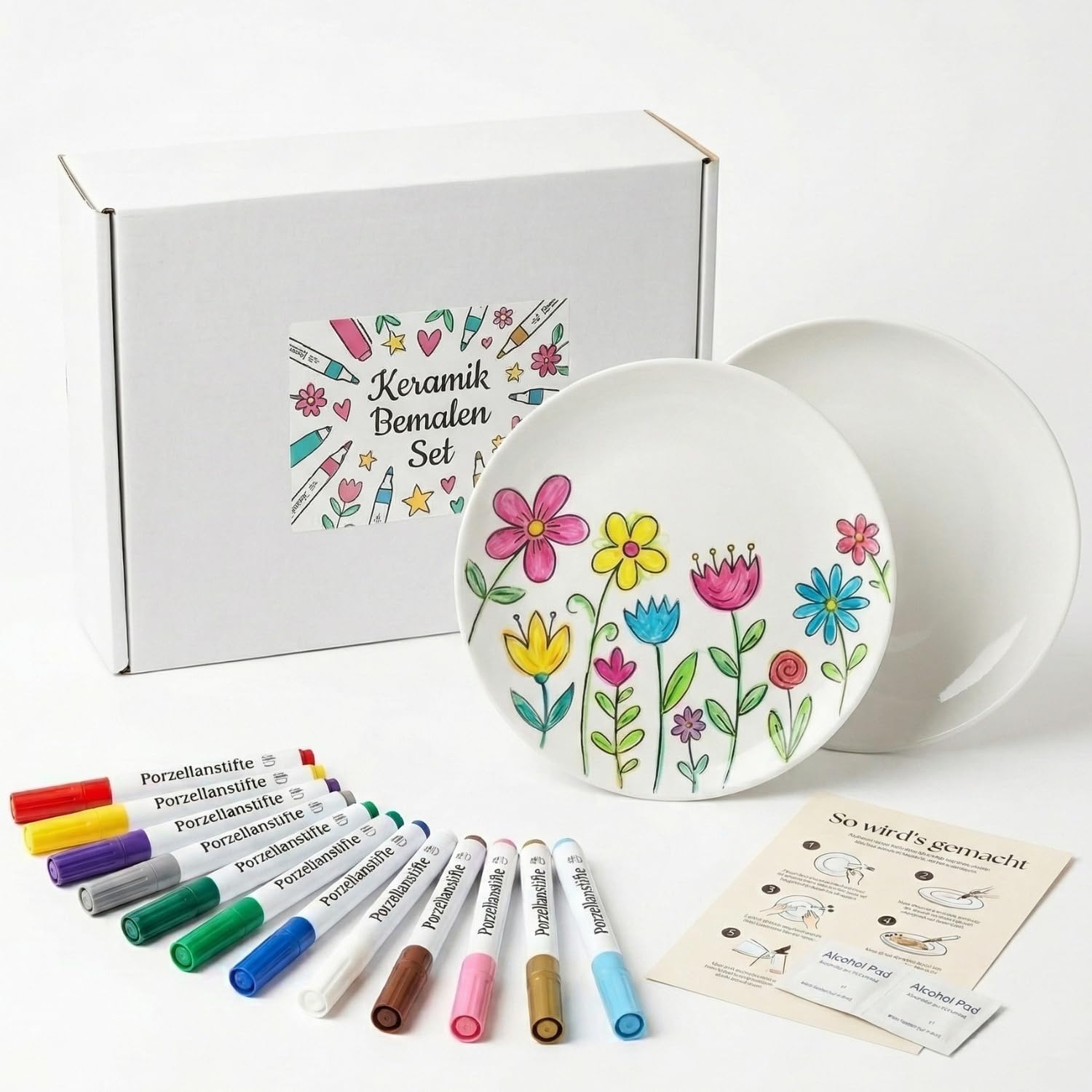 Breezio Keramik Bemalen Set